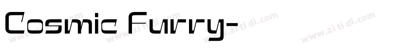 Cosmic Furry字体转换